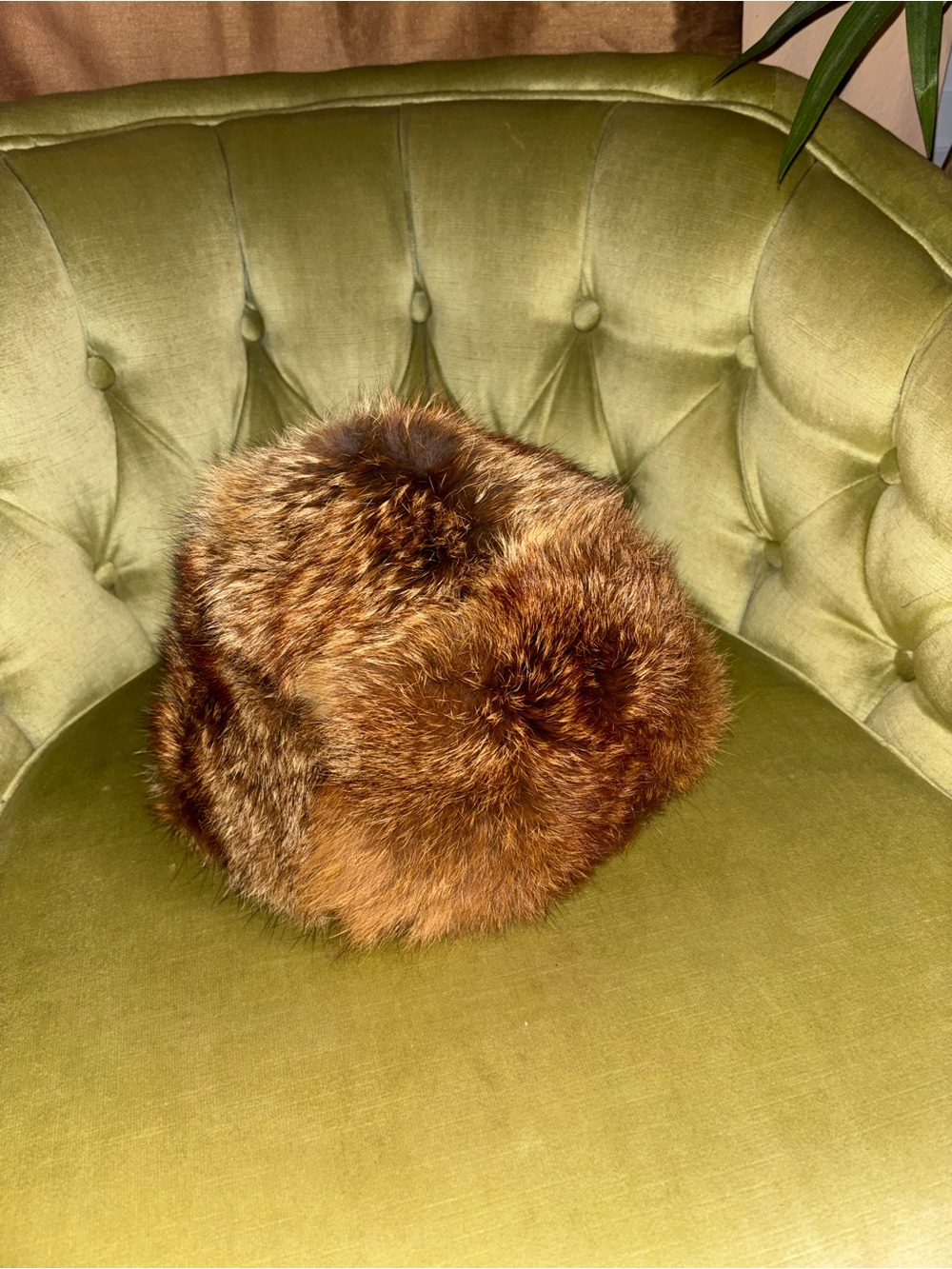 Miss Alaska Women's Winter 100% Real Rabbit Fur hat Female 55-59